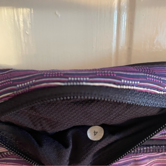 Lululemon Pace Rival Crop Space Dye Twist Ultra Violet/Naval Blue Leggings Sz 4 - Picture 13 of 14